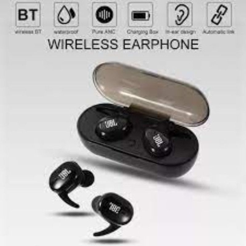 GUGGU VTJ_411C_TWS 4 Wireless Earbuds Bluetooth Headset Bluetooth Headset  (Black, True Wireless)