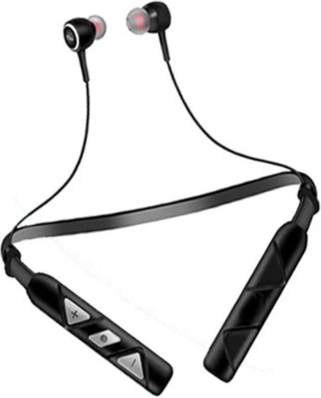 vinimox vali v-64 wireless high bass super quality high sound Bluetooth Headset  (Black, In the Ear)