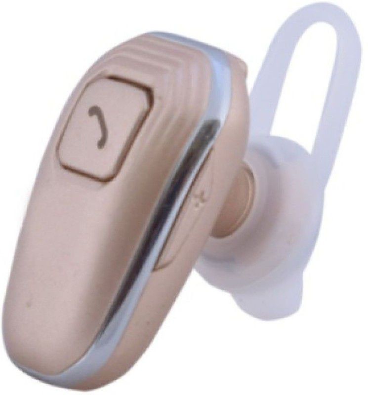 shadox mini bluetooth bt-3 Bluetooth Headset - Golden Bluetooth Headset  (Multicolor, True Wireless)