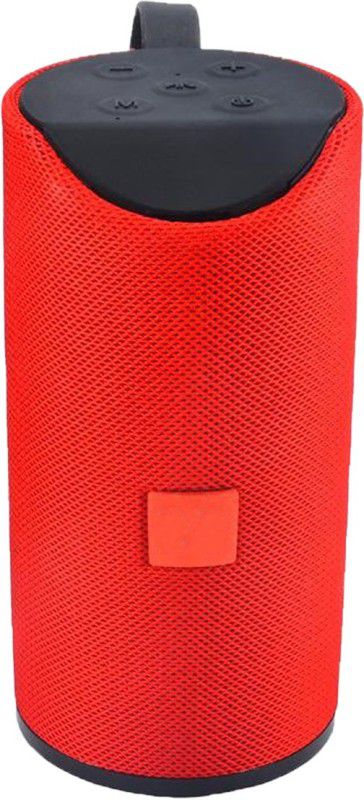 ATSolutions 1T Pro High Sound Quality With 6 Hours Playing Time 10 W Bluetooth Speaker(Red) 10 W Bluetooth Speaker  (Red, Stereo Channel)