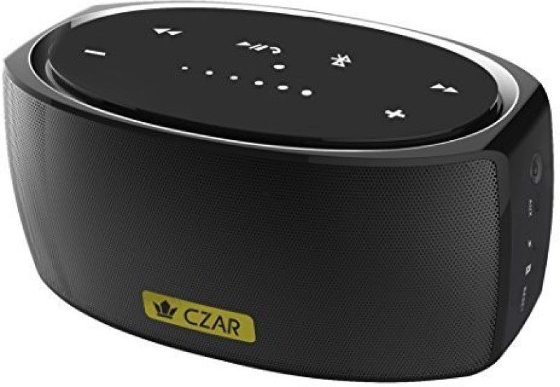 Czar Rockstar Portable Wireless Bluetooth Speaker/MP3 Player Mobile Speakers 6 W Bluetooth Speaker  (Black, Stereo Channel)