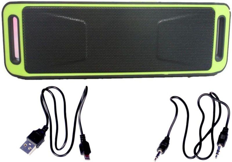 Inext IN BT 515 PORTABLE Hi-Fi IN-412 10 W Bluetooth Laptop/Desktop Speaker  (Green, 2.1 Channel)