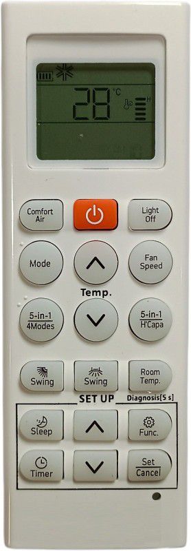 Upix 36J AC Remote Compatible for LG AC (EXACTLY SAME REMOTE WILL ONLY WORK) Remote Controller  (White)