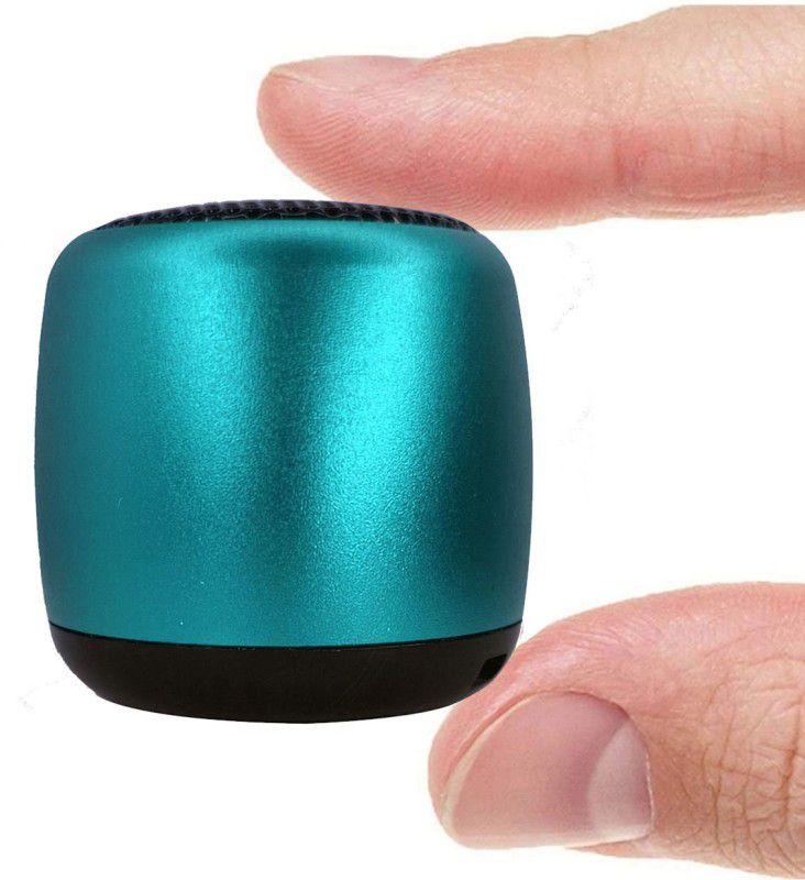 GLARIXA HD Ultra Mini Wireless Portable Bluetooth Speaker Big sound smart speaker 5 W Bluetooth Speaker  (Blue, Stereo Channel)
