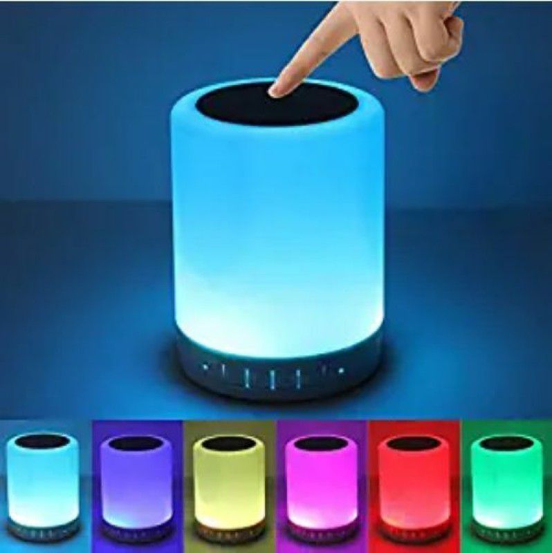 Syara ZZM_435K_Touch lamp Bluetooth Speaker compatiable With all smartphones|devices 48 W Bluetooth Speaker  (Multicolor, 2.1 Channel)