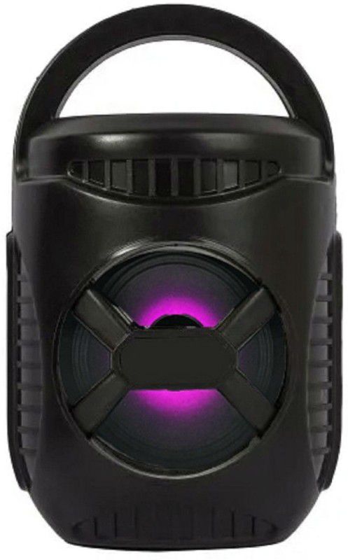 Worricow NEW SALE SP-106 Thunder Beat Sound Splash proof Led Changing Lights Home theatre 10 W Bluetooth Speaker  (Black, Stereo Channel)