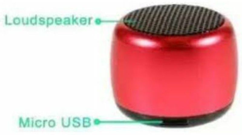 Clairbell OYG_519M_Coin Speaker Bluetooth Speaker compatiable With all smartphones|devices 48 W Bluetooth Speaker  (red, 2.1 Channel)