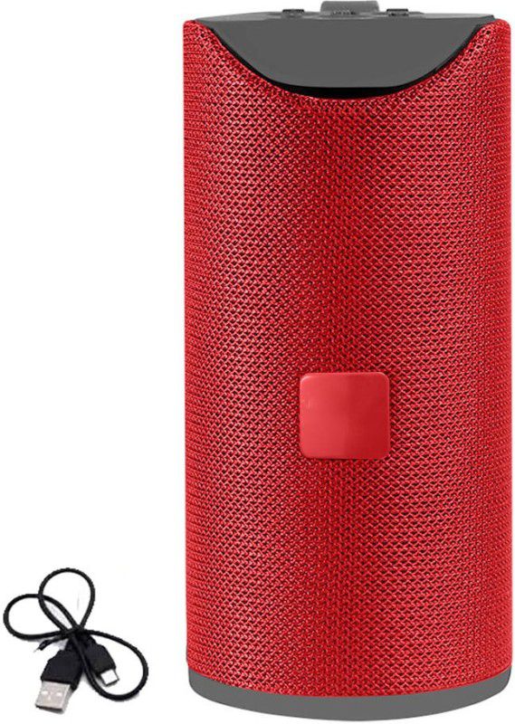 G2L Wireless Speaker 3D Sound Blast Home Theatre, Supports AUX,FM, USB,TF card 10 W Bluetooth Speaker  (Red, Stereo Channel)