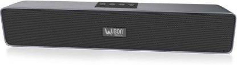 NEXT LABLE Ubon SP-70 Cool Bass 10 W Bluetooth Soundbar  (Black, Stereo Channel)