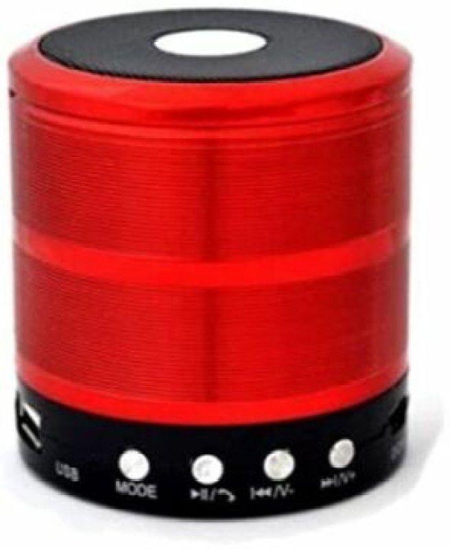 Syara YJI_525O_Ws887 Bluetooth Speaker compatiable With all smartphones|devices 48 W Bluetooth Speaker  (Red, 2.1 Channel)