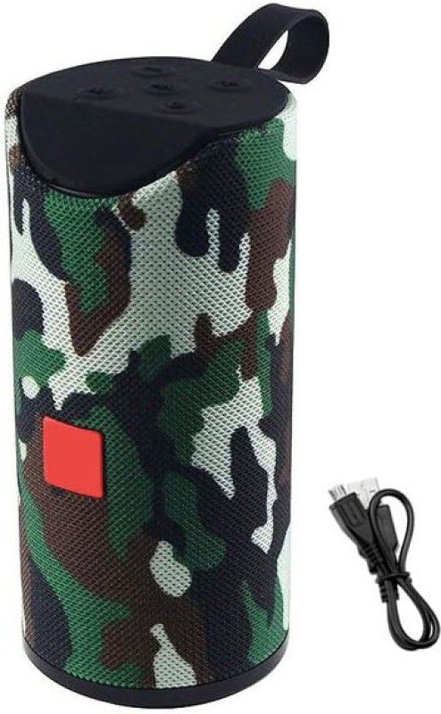 Megaloyalty TG-113 Wireless Portable Outdoor Digital Dynamic Super Bass Sound Multimedia 10 W Bluetooth Speaker  (ARMY, Stereo Channel)
