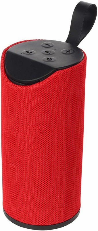 Megaloyalty BRANDED Portable High Bass Stereo Sound Wireless Bluetooth Speaker 10 W Bluetooth Speaker  (RED, Stereo Channel)