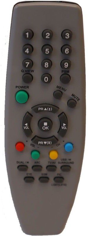 Upix 6710V00079A TV Remote Compatible for LG CRT TV (EXACTLY SAME REMOTE WILL ONLY WORK) Remote Controller  (Grey)