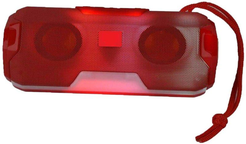 GLARIXA Best Arriving HD Bass Double Horn In Built DJ Color Changing Light A-006 10 W Bluetooth Speaker  (Red, Stereo Channel)