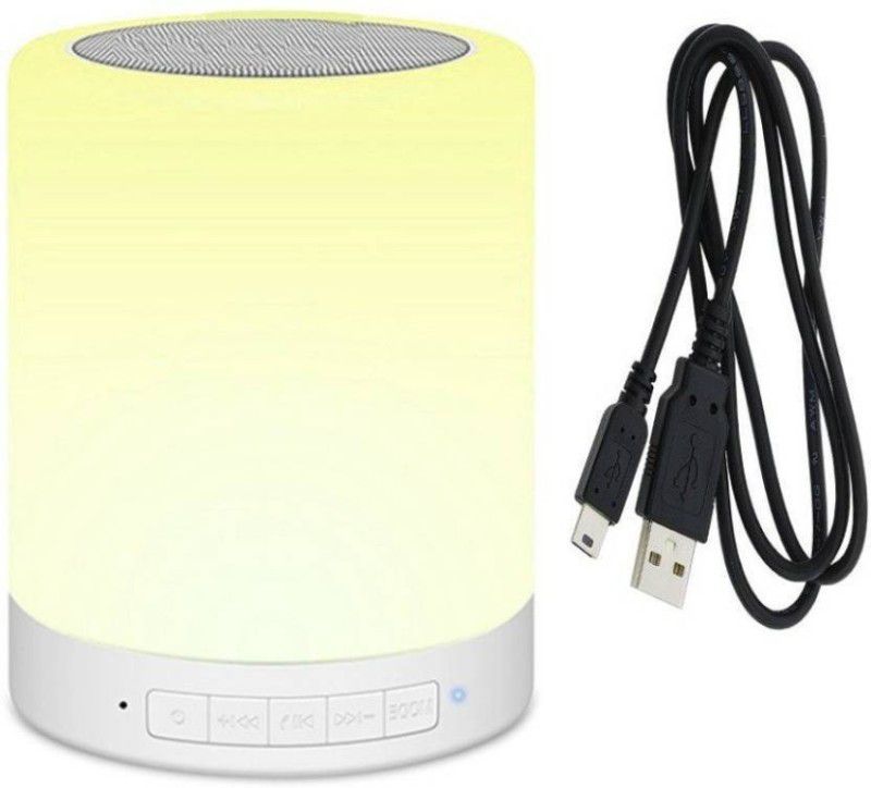 Buy Genuine Smart Touch LED Mood Lamp, SD Card and Mic For Android & iOS Series 5 W Bluetooth Speaker  (White, 2.1 Channel)