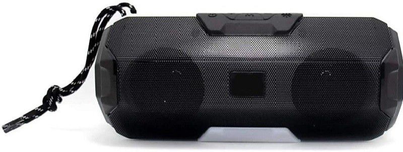 Alchiko A006 New Premium Quality Powerful Wireless Unique Ultra Dynamic LED Lighting With Heavy Bass 10 W Bluetooth Speaker  (Black, Stereo Channel)