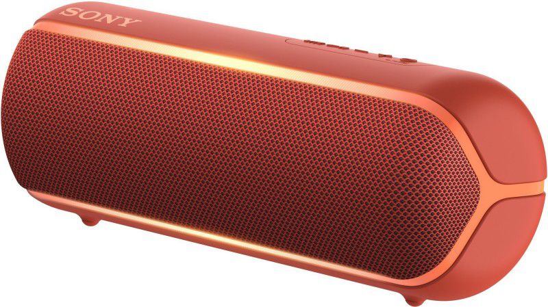 SONY SRS-XB22 Bluetooth Speaker  (Red, Stereo Channel)
