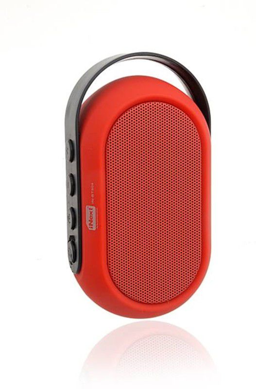 Inext 504 6 W Portable Bluetooth Laptop/Desktop Speaker  (Red, Blue, Stereo Channel)
