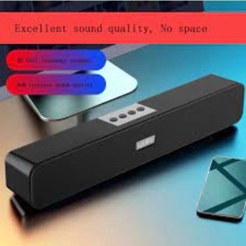 SYARA MFJ_501G_E-91 Bluetooth Speaker compatiable With all smartphones devices 48 W Bluetooth Soundbar  (Black, 2.1 Channel)