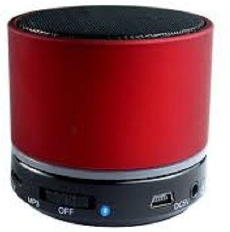 Buy Genuine 887 Mini With High Quality Metal And Plastic 5 W Bluetooth Speaker  (Red, Stereo Channel)