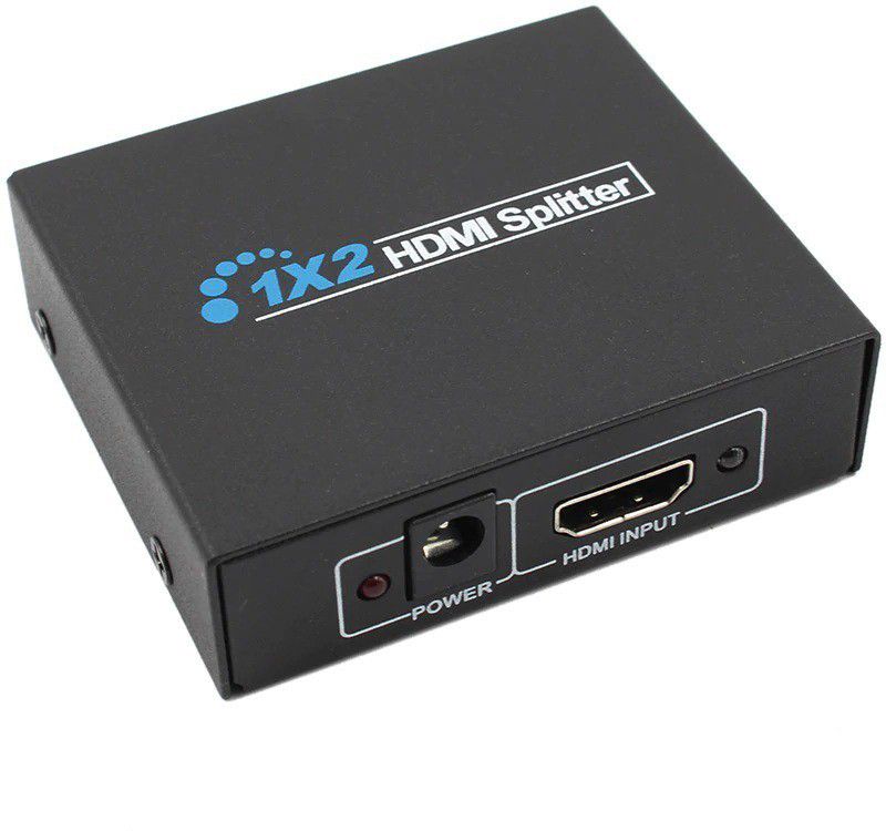 Smacc hdmi Splitter 2 port Media Streaming Device  (Black)