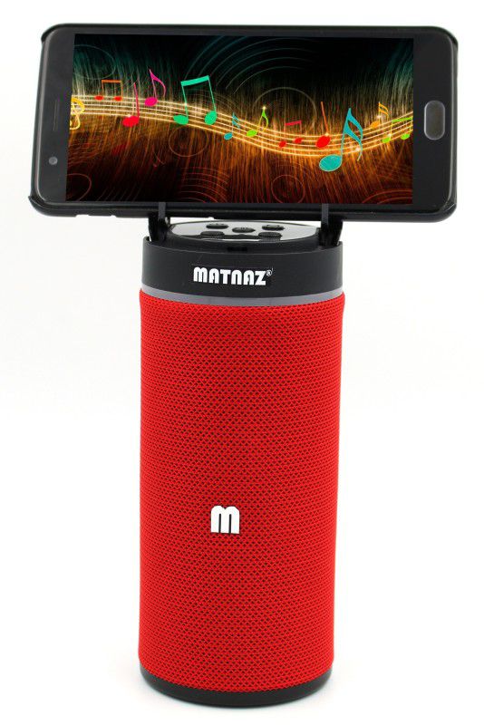 Matnaz KT125 5 W Bluetooth Speaker  (Red, Blue, 2.0 Channel)