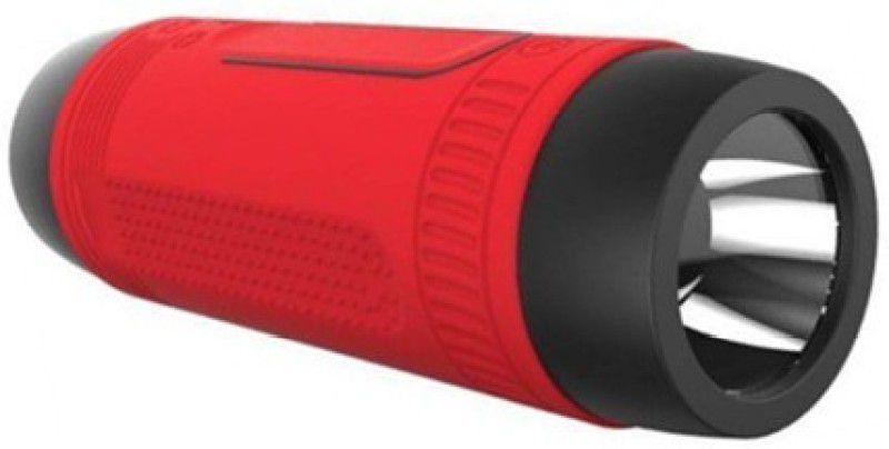 Goldtech S1 multifunction Outdoor BT Speakers with Microphone 20 W Bluetooth Speaker  (Red, Stereo Channel)