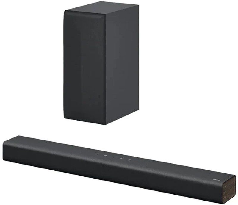 LG S40Q AI Sound Pro, HDMI ARC, Wow interface 300 W Bluetooth Soundbar  (Black, 2.1 Channel)