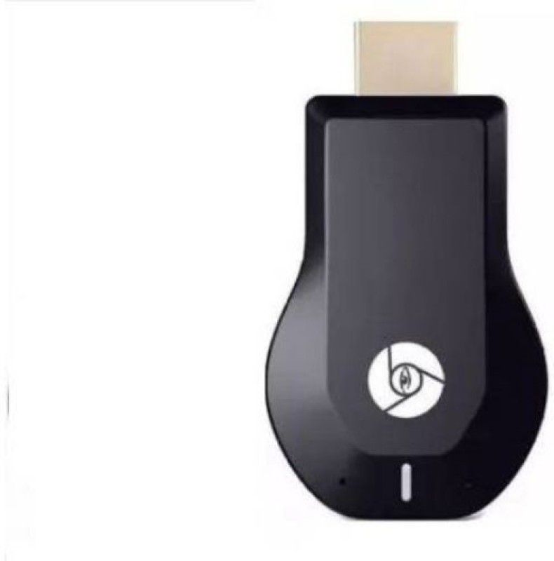 GUGGU DRN_522R Any cast WiFi HDMI Dongle & Wireless Display for TV\Laptop\Desktop\Tablet Compatible with All Smartphone Media Streaming Device  (Black)