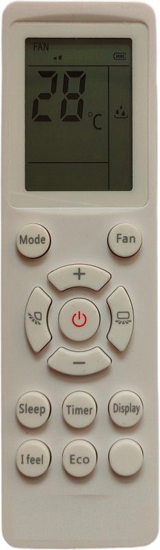 Upix SH-247D AC Remote Compatible for Daikin AC (EXACTLY SAME REMOTE WILL ONLY WORK) Remote Controller  (White)
