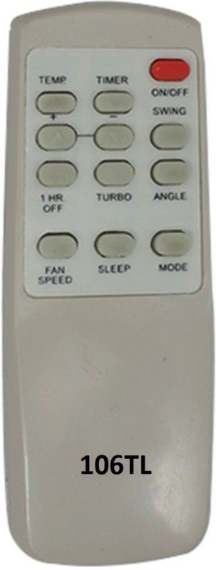 Upix SH-106TL AC Remote Compatible for Totalline AC (EXACTLY SAME REMOTE WILL ONLY WORK) Remote Controller  (White)