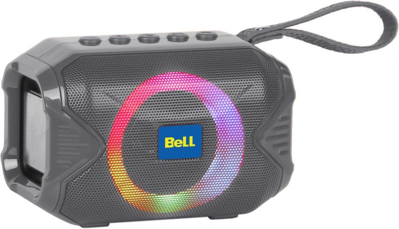 Bell BLSP 138 Portable Wireless Speaker Compatible with Mobile, Music 10 W Bluetooth Home Audio Speaker  (Grey, Stereo Channel)