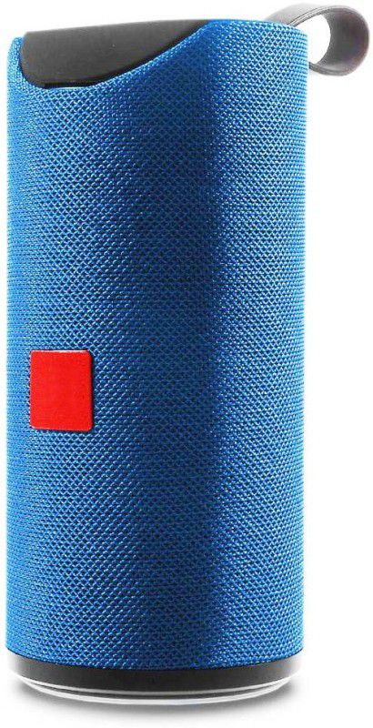 Techobucks Best Selling Wireless Bluetooth Speaker for car/laptop/home audio & gaming With usb/fm/tf card & line in aux supported 10 W Bluetooth Speaker  (Blue, 5.0 Channel)