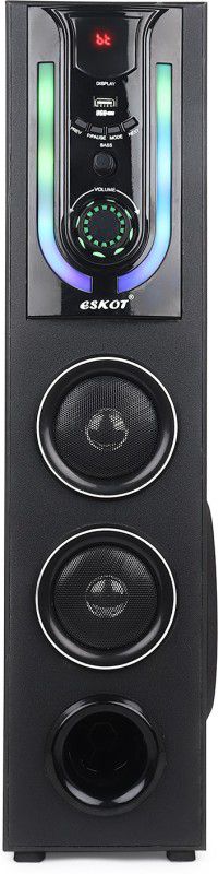 ESKOT ES 00512 TW 50 W Bluetooth Tower Speaker  (Black, Stereo Channel)