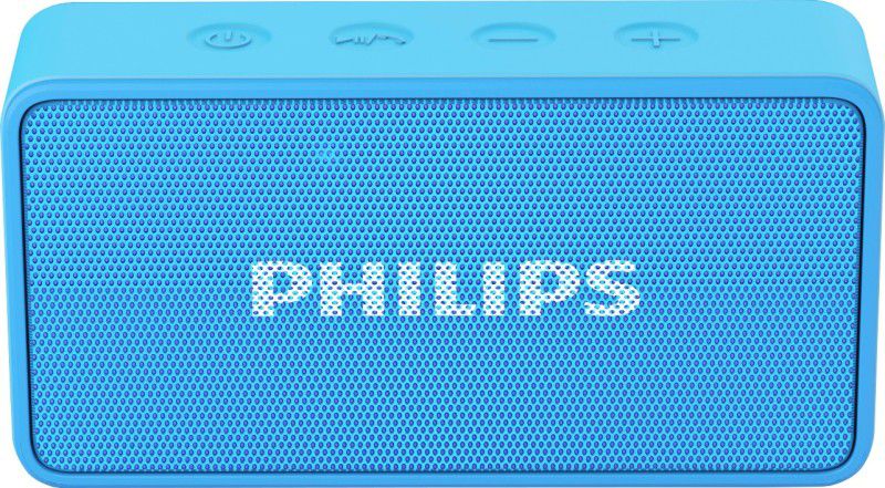 PHILIPS BT64 3 W Portable Bluetooth Speaker  (Blue, Mono Channel)