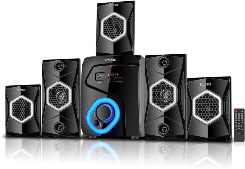 TECNIA Super King Series 515 Bluetooth Home Theater System 60 W Bluetooth Home Theatre  (Black, 5.1 Channel)