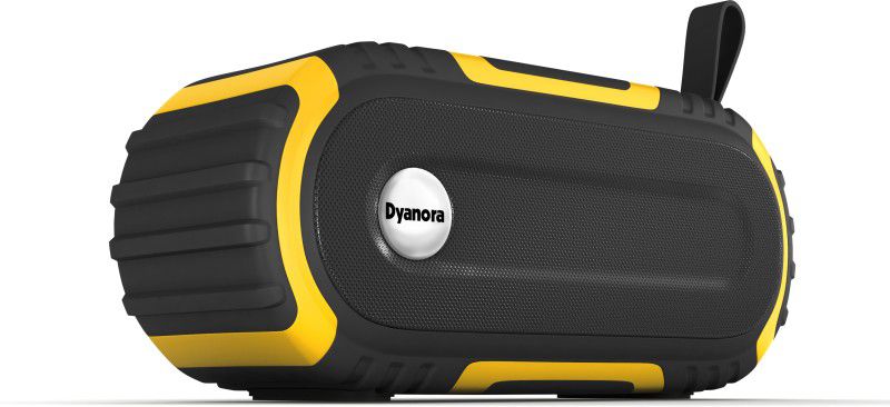 Dyanora Thunder DY-BT10-01 10 W Bluetooth Speaker  (Black Yellow, Stereo Channel)