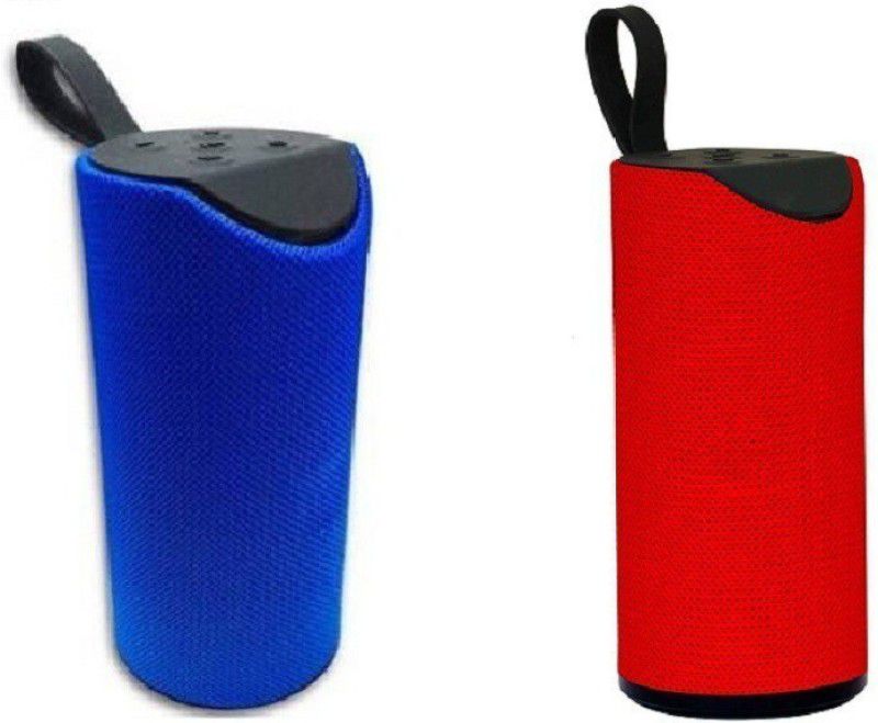 REEPUD Bluetooth Speaker Hands Free Calling 5 W Bluetooth Speaker  (Red, Blue, Stereo Channel)