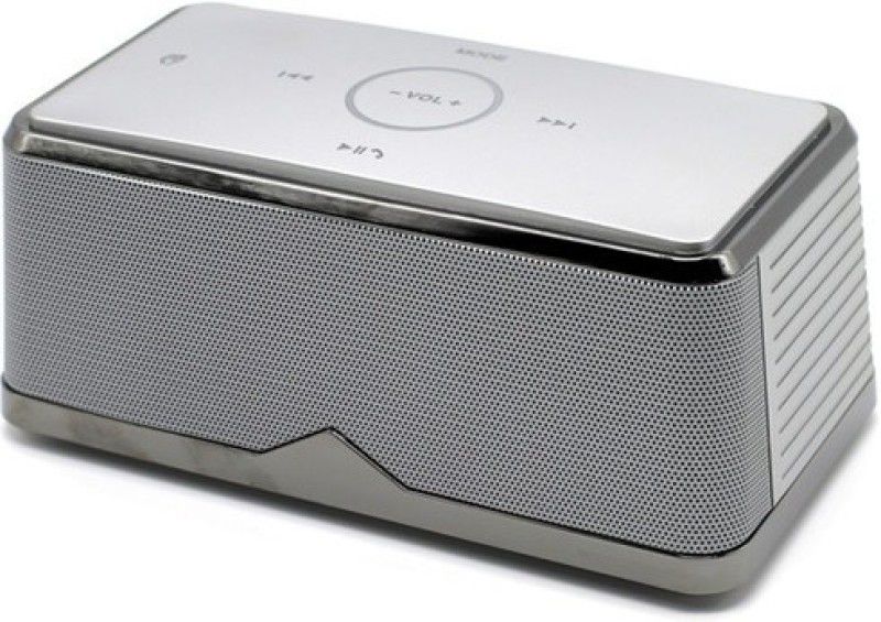 A CONNECT Z BE-8-102 Portable Bluetooth Speaker  (Silver, 2.1 Channel)