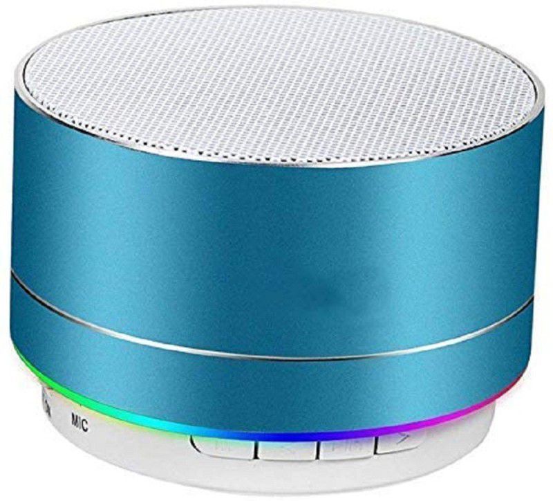 REEPUD Bluetooth Stereo Speaker with Calling/FM Support/USB/SD Card 5 W Bluetooth Speaker  (Blue, Stereo Channel)
