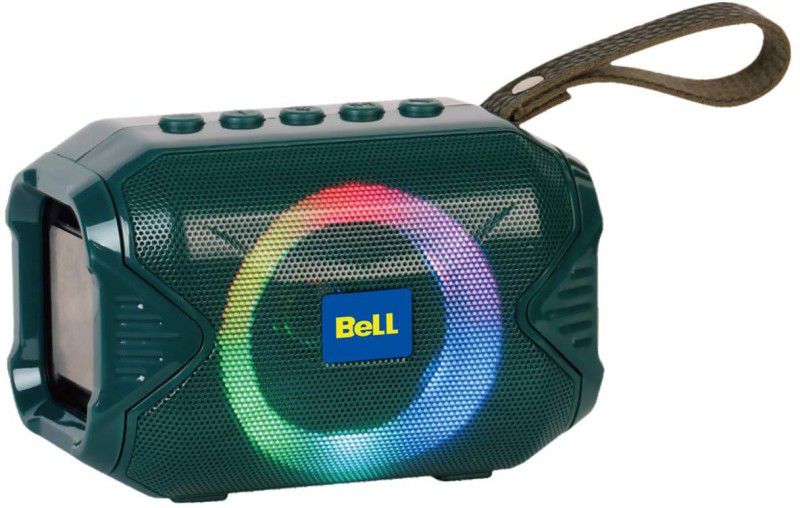Bell BLSP 138 Portable Wireless Speaker Compatible with Mobile ,Music 10 W Bluetooth Home Audio Speaker  (Green, Stereo Channel)