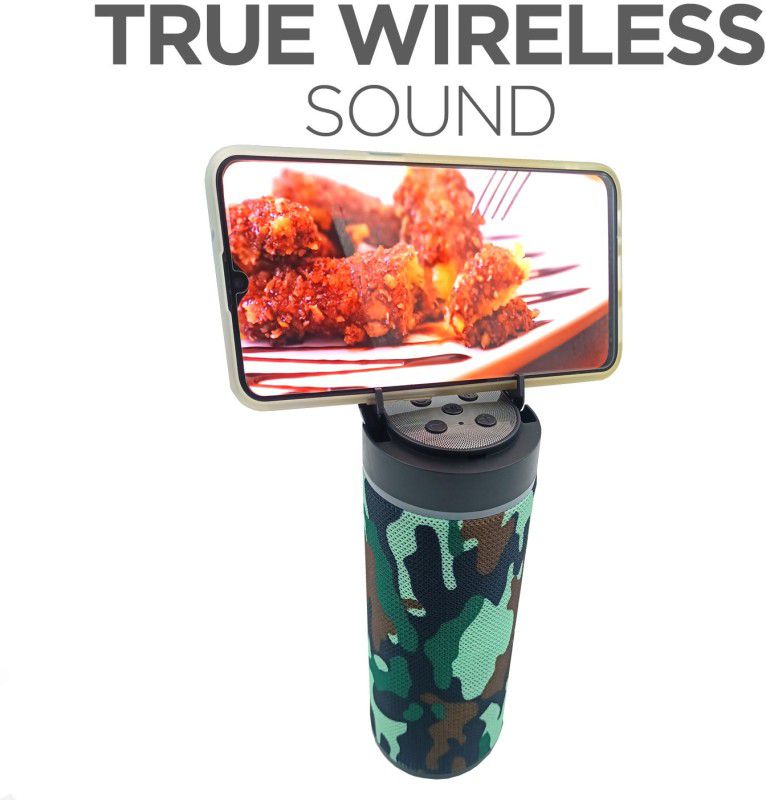 ATIASRAMA BOMB Sound Wireless rechargeable portable Premium Dj bass Multimedia 10 W Bluetooth Speaker Mix 10 W Bluetooth Speaker  (Multicolor, Stereo Channel)