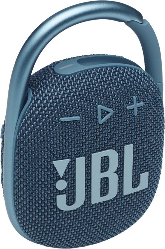 JBL Clip4 with 10Hrs Playtime, IPX67 Waterproof and Dustproof 5 W Bluetooth Speaker  (Blue, Mono Channel)