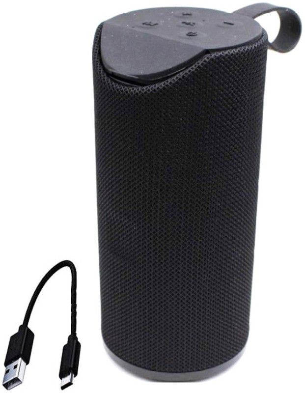 ZOYASLIX PRESENTING THE BEST NEW EDITION ULTRA HIGH BASS TG-113 BLUETOOTH SPEAKER A1 WITH 3D SOUND TYPE POWERFUL STEREO BASS FOR LAPTOP/DESKTOP/AUDIO PLAYER/MOBILES AND ALL BLUETOOTH DEVICES 10 W Bluetooth Speaker  (Black, Stereo Channel)