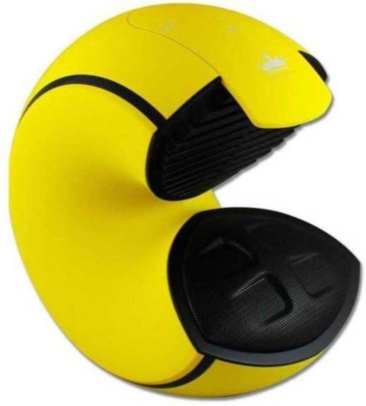 Gonsgadapp Bluetooth Speaker 6 W Bluetooth Speaker  (Yellow, Stereo Channel)