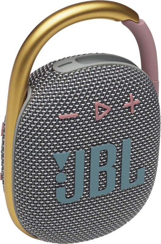 JBL Clip4 5 W Bluetooth Speaker  (Gray, Mono Channel)