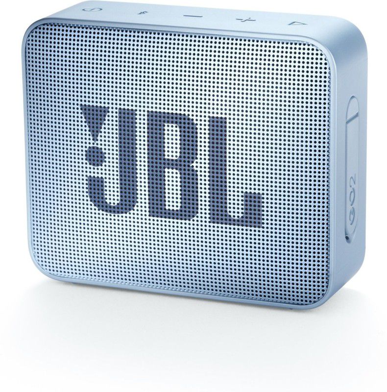 JBL GO2 Portable Bluetooth Speaker  (Cyan, Mono Channel)