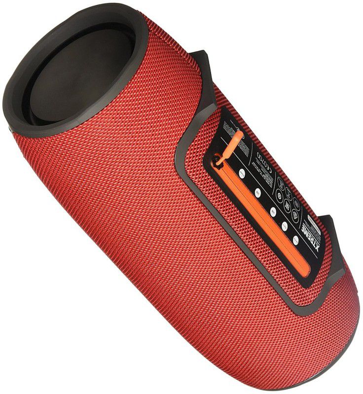 MSEE DQ_06_Xtreme bluetooth speaker with SD card and USB slot speaker Wireless Bluetooth Multimedia Speaker || Wireless Speaker || 16 W Bluetooth Speaker  (Red, 2.1 Channel)
