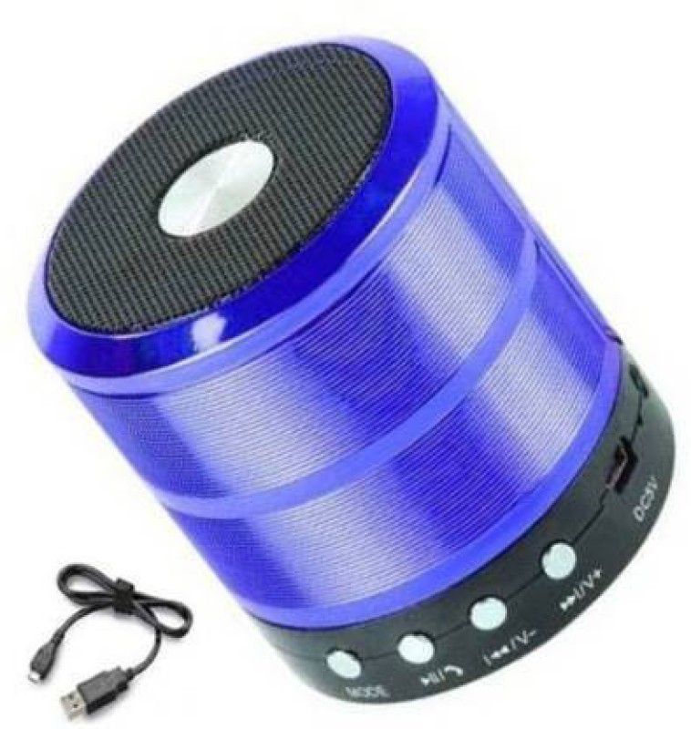 NEELTREDE WS 887 10 W Bluetooth Party Speaker  (Blue, 4.2 Channel)