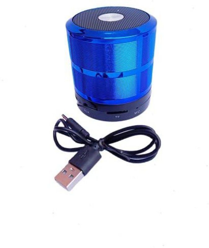 VibeX WS-887 Bluetooth Speaker-TJ892 10 W Bluetooth Speaker  (Smart Blue, Stereo Channel)